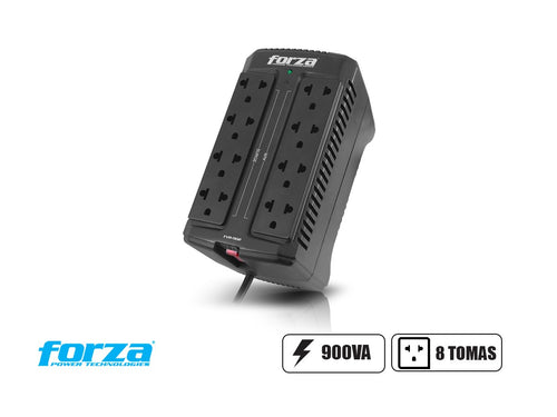 ESTABILIZADOR FORZA FVR-902 900VA/450W 220VA 8 tomas