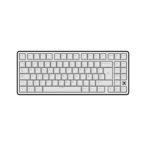 TECLADO RK X87 CABLEADO BLACK NIGHT - CREAMY SWITCH ROYAL KLUDGE