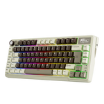 TECLADO MECANICO ROYAL KLUDGE RK-L75 INALAMBRICO RGB SP (SW-CREAMY)