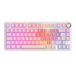 TECLADO R75 CABLEADO PINK MELODY - CREAMY SWITCH ROYAL KLUDGE