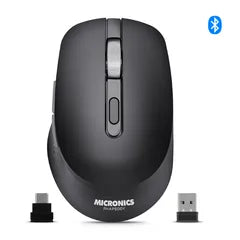 MOUSE INALAMBRICO BLUETOOTH RHAPSODY MIC M704-3M NEGRO