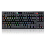 TECLADO RED DRAGON HORUS TKL NEGRO-WIRELESS- K621-RGB-SP RED SWITCH REDRAGON