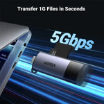 CM185 - ADAPTADOR USB/USB A + CARD READER