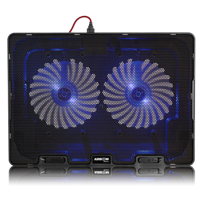 COOLER PARA LAPTOP AIRBOOM POLARIS ( AB 003 ) 15.6" | 02 FAN