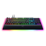 TECLADO BLACKWIDOW V4 PRO MECHANICAL USB-C SWITCH GREEN HYPERPOLLING 8,000HZ US CHROMA BLACK