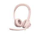 LOGITECH HEADSET H390 USB PINK ROSADO LOGITECH