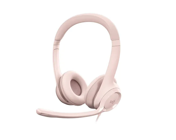 LOGITECH HEADSET H390 USB PINK ROSADO LOGITECH