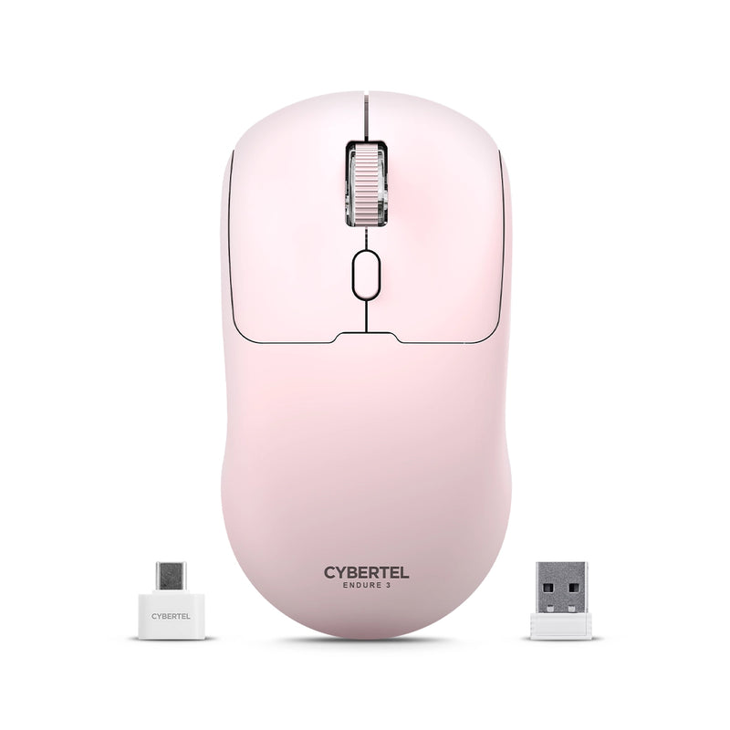 ENDURE 3 PINK CYB M702-3M MOUSE BT WIFI RECARGABLE CYBERTEL