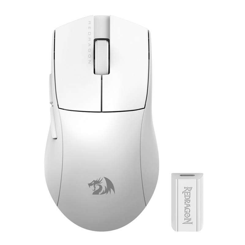 MOUSE REDRAGON K1NG PRO (4K HZ) WIRELESS WHITE REDRAGON