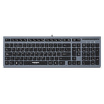 Teclado MICRONICS Milano Mic K704 Multimedia, USB