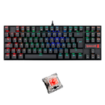 K552RGB TECLADO REDRAGON KUMARA BLACK, SPANISH RED SWITCH REDRAGON