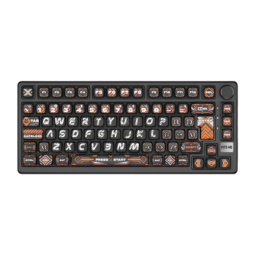TECLADO RK-M75 HE CABLEADO HEPHAESTUS - MINT MAGNETIC SWITCH ROYAL KLUDGE