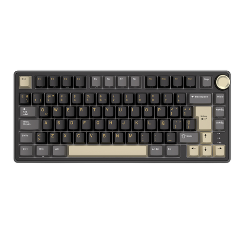 TECLADO RK R75 CABLEADO PHANTOM - K SILVER SWITCH ROYAL KLUDGE
