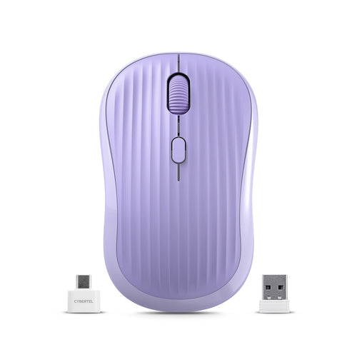 ACCORD PURPLE CYB M701-3M MOUSE BT WIFI RECARGABLE CYBERTEL