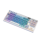 TECLADO ROYAL KLUDGE RK M87 TKL INALAMBRICO OCEAN BLUE - CREAMY SWITCH ROYAL KLUDGE