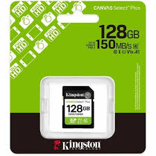 SD KING CANVAS SELECT +128GB MEMORIA CARD KINGSTON