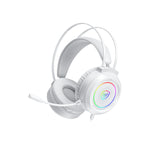KIT GAMER MIRAGE WHITE MIC GTX2003-3W TECLADO + MOUSE + AURICULAR MICRONICS