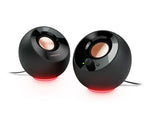 PARLANTE PEBBLE SE RGB 2.0 4.4W / 8.8W 3.5MM USB-POWER BLACK CREATIVE