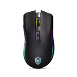 MOUSE GAMER USB MICRONICS KRIPTON GM801-3M RGB DPI4800 8B