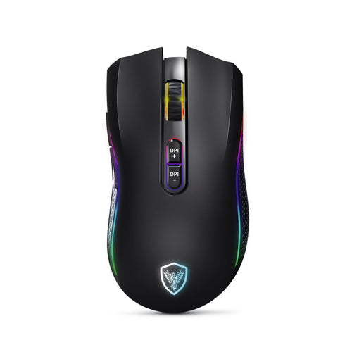 MOUSE GAMER USB MICRONICS KRIPTON GM801-3M RGB DPI4800 8B