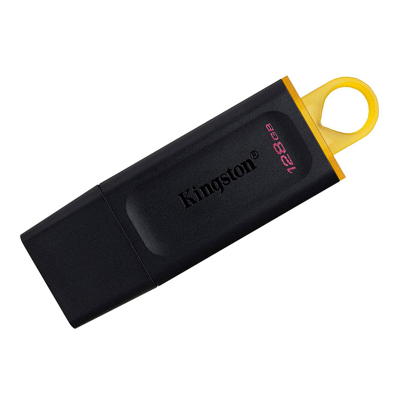 USB KINGSTON DATATRAVELER EXODIA 128GB, USB 3.2 GEN 1, COLOR AMARILLO. KINGSTON