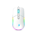 KIT STRIKER WHITE CBX GT1802W TECLADO GAMER MECANICO RGB + MOUSE GAMER CYBERTEL