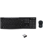 LOGITECH MK270 TECLADO + MOUSE WIRELESS/BT BLACK LOGITECH