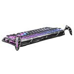 TECLADO GRAVASTAR MERCURY K1 PRO INALÁMBRICO INGLES CYBERPUNK EDICIÓN ESPECIAL