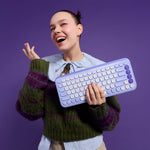 LILAC TECLADO LOGITECH + MOUSE POP ICON BLUETOOTH/WIRELESS SP / COPILOT/ LILAC (920-013054) LOGITECH