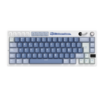 TECLADO ROYAL KLUDGE RK M65 INALAMBRICO- 2.4, BT - OCEAN BLUE - CREAMY SWITCH ROYAL KLUDGE