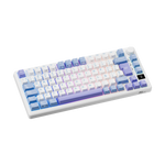 TECLADO RK-M75 INALAMBRICO TARO  MILK - K SILVER SWITCH ROYAL KLUDGE