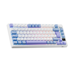 TECLADO RK-M75 INALAMBRICO TARO  MILK - K SILVER SWITCH ROYAL KLUDGE