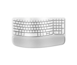 TECLADO LOGITECH ERGO WAVE BLANCO WHITE LOGITECH