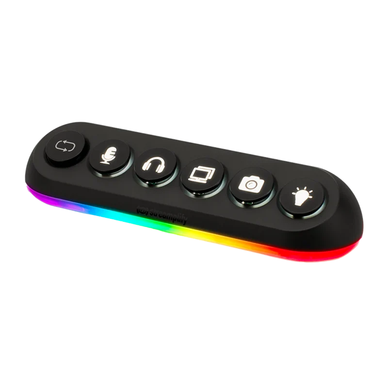 HUB DECK 5-RGB 5 PUERTOS USB STREAMPLIFY