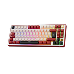 TECLADO RK X87 INALÁMBRICO RED - BEIGE SWITCH ROYAL KLUDGE