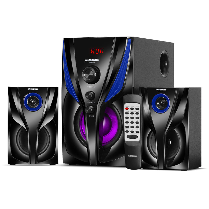 PARLANTE MICRONICS LUGANO 1 MIC S7037 BT - USB - SD -FM