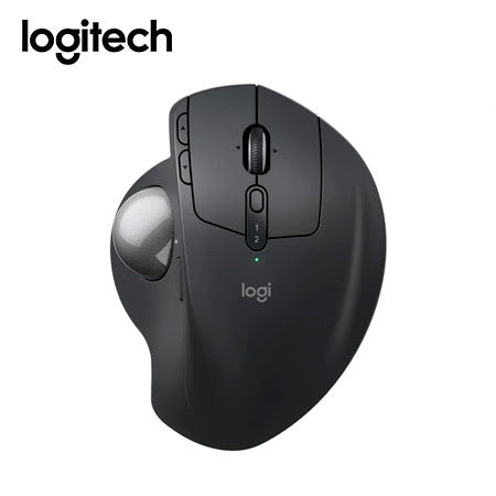 MOUSE MX ERGO S ADVANCED TRACKBALL WIRELESS BOLT/BLUETOOTH USB-C BLACK LOGITECH
