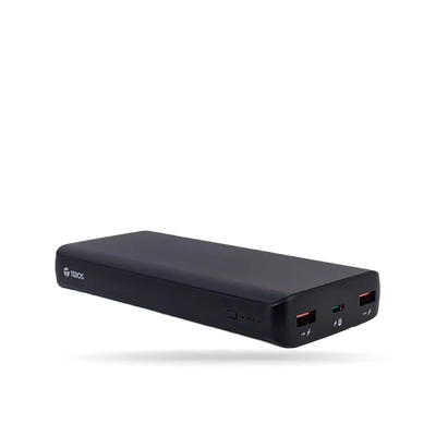 POWERBANK TE-7057N, 20000MAH, USB-A, USB-C, NEGRO TEROS