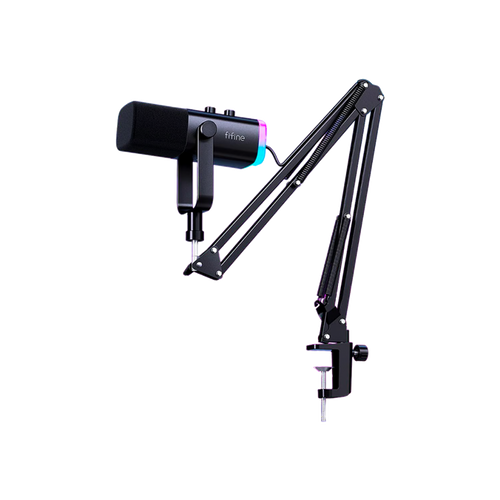 MICRÓFONO AM8T BLACK CON BRAZO FIFINE