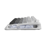 TECLADO MERCURY K1 INALÁMBRICO INGLES GRADIENT WHITE GRAVASTAR