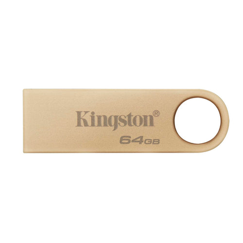 MEMORIA FLASH USB KINGSTON DATATRAVELER SE9 G3, 64GB, USB 3.2 GEN 1 (TIPO-A) VELOCIDAD DE LECTURA DE HASTA: 220MB/S, VELOCIDAD DE ESCRITURA DE HASTA: 100MB/S. KINGSTON