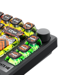 TECLADO RK-M75 HE CABLEADO HEPHAESTUS - MINT MAGNETIC SWITCH ROYAL KLUDGE