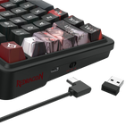 TECLADO ARTEMIS PRO K719AK-RGB-PRO WIRELESS MINT MAMBO SWITCH REDRAGON