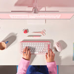 ROSE  TECLADO LOGITECH + MOUSE POP ICON BLUETOOTH/WIRELESS SP / COPILOT/ (920-013053) LOGITECH
