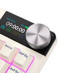 TECLADO MECANICO ROYAL KLUDGE RK-S85 INALAMBRICO 2.4 BT (SW-CLOUD)-HORIZON BLUE