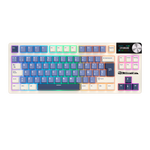 TECLADO MECANICO ROYAL KLUDGE RK-S85 INALAMBRICO 2.4 BT (SW-CLOUD)-HORIZON BLUE