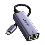 ADAPTADOR UGREEN USB C A RJ45 ETHERNET 3.1 1000 MBPS CM483