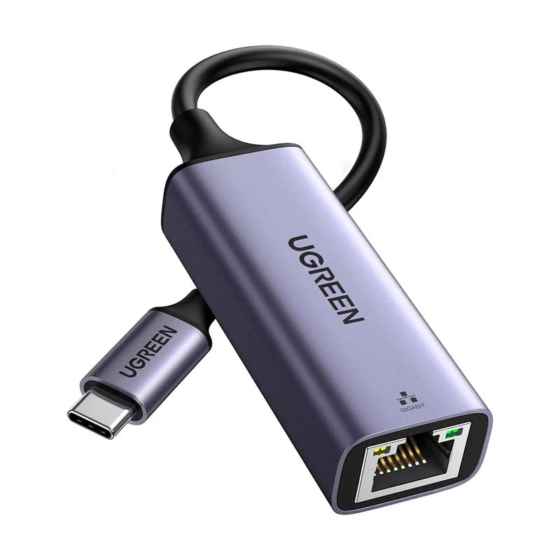 ADAPTADOR UGREEN USB C A RJ45 ETHERNET 3.1 1000 MBPS CM483