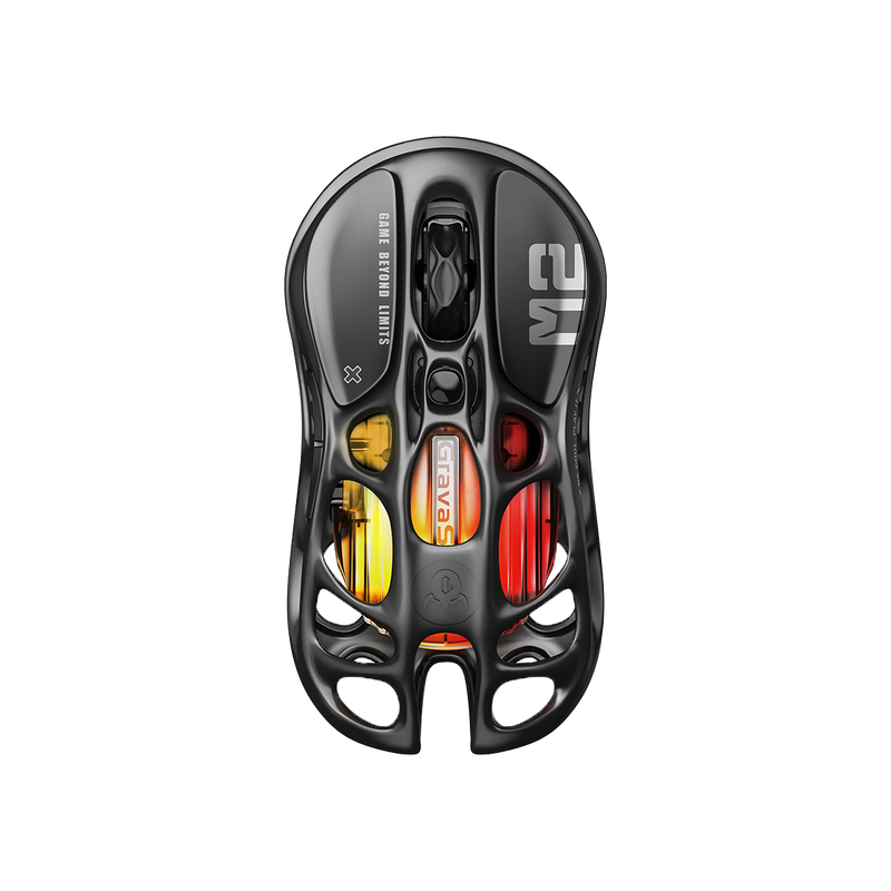 MOUSE MERCURY M2 INALÁMBRICO STEALTH BLACK GRAVASTAR