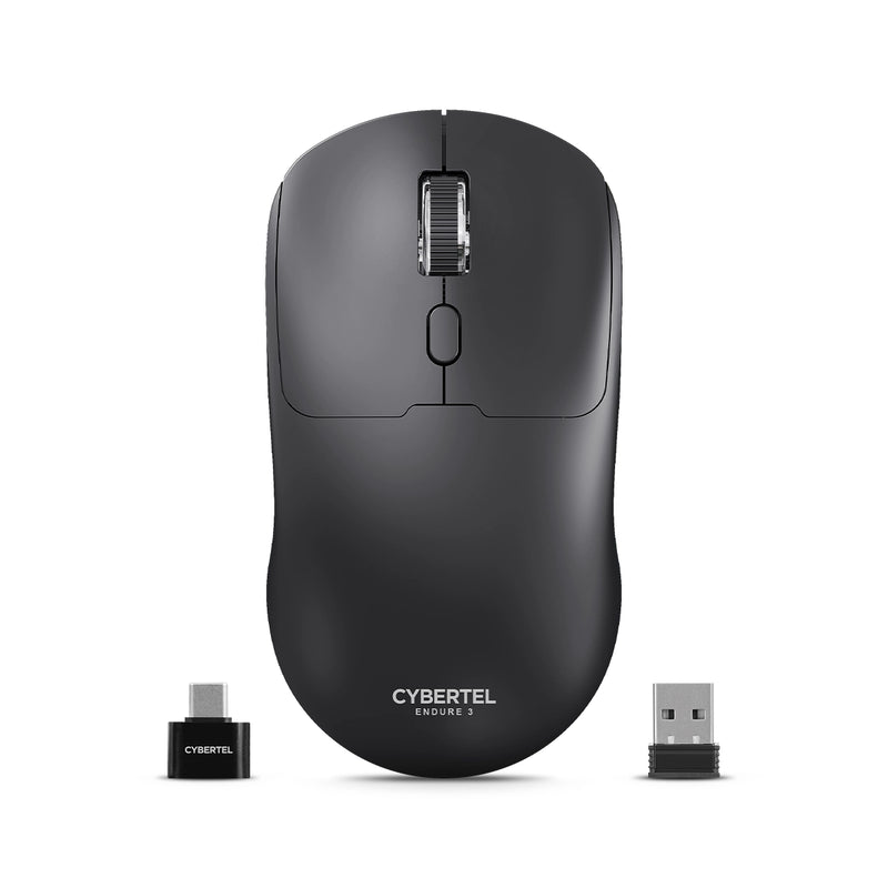 ENDURE 3 BLACK CYB M702-3M MOUSE BT WIFI RECARGABLE CYBERTEL
